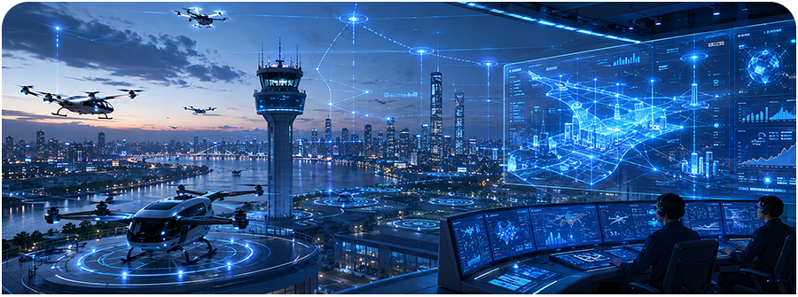 低空经济融合数字孪生技术，构建全域空域智能管控体系